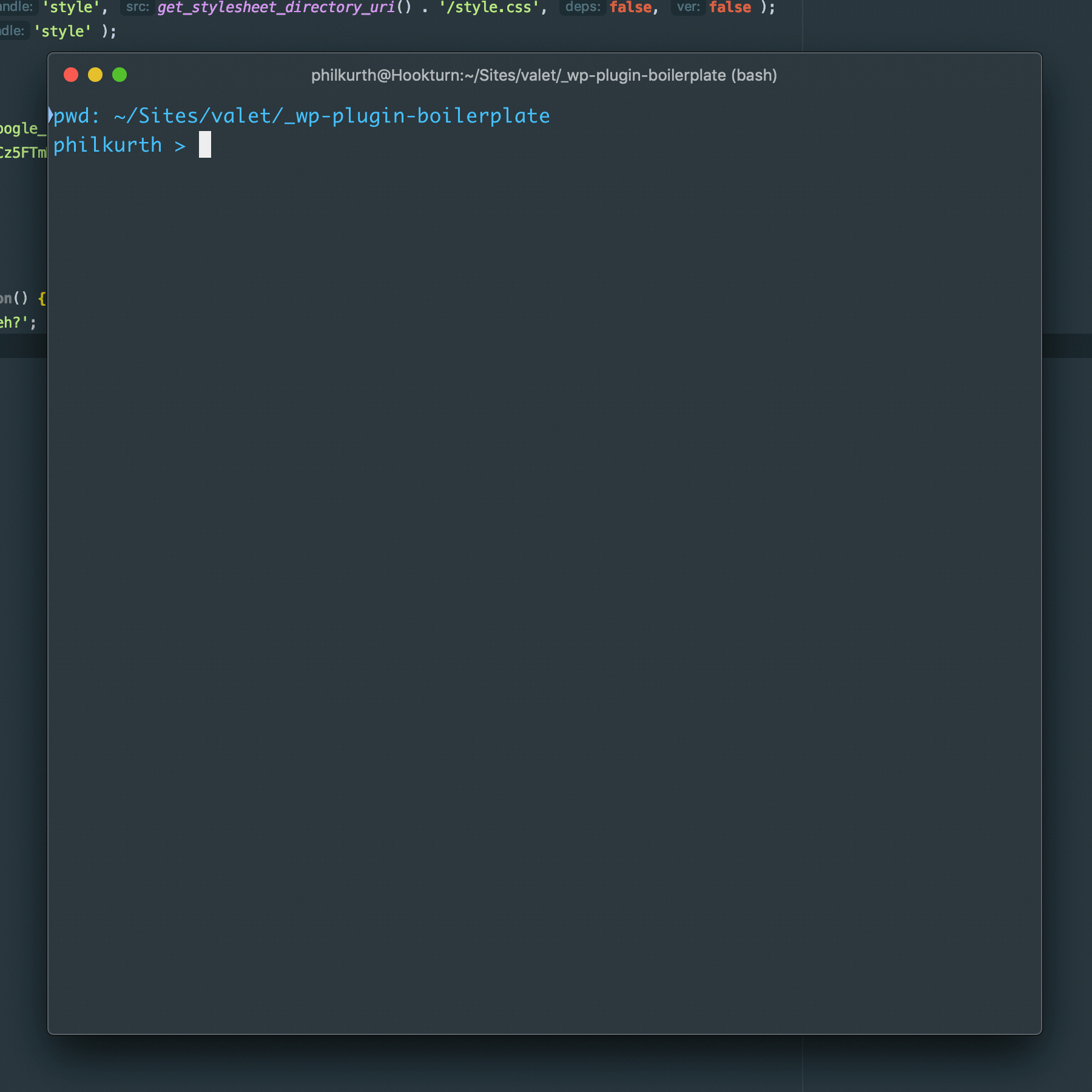 A demo of the wp shell command for WP CLI